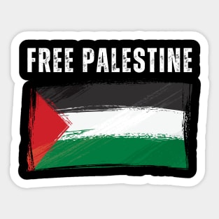 Free Palestine Sticker